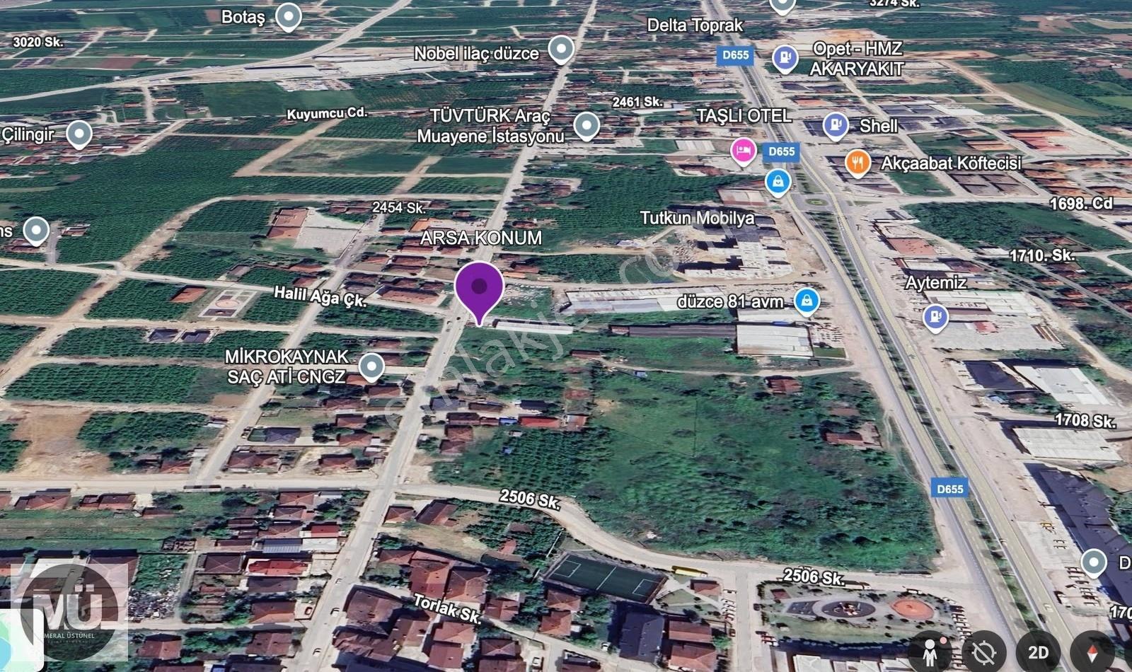 Akçakoca Yolu Üzeri Sancaklar'da İmarlı 992 M2 Satılık Arsa