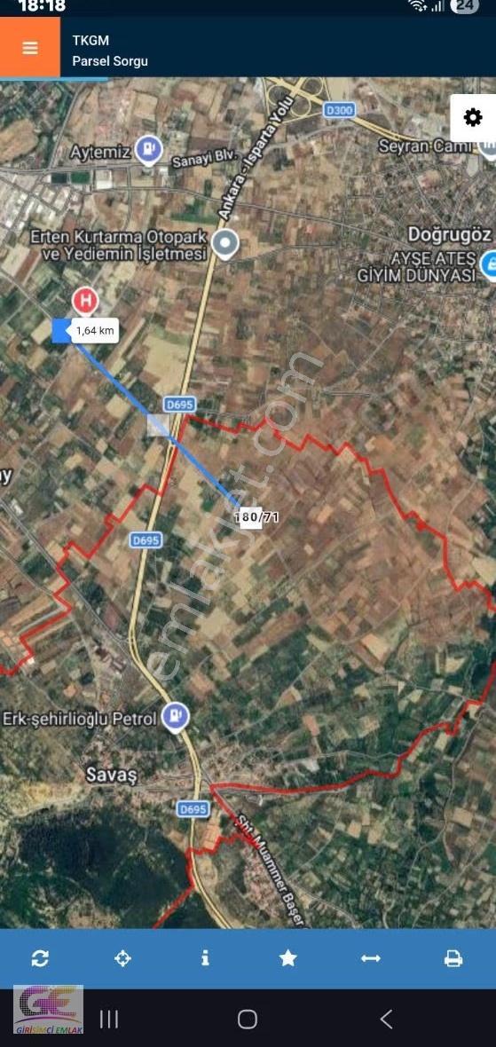 Yeni Hastane Arkası Satılık Yatırımlık Tarla - Görsel 2