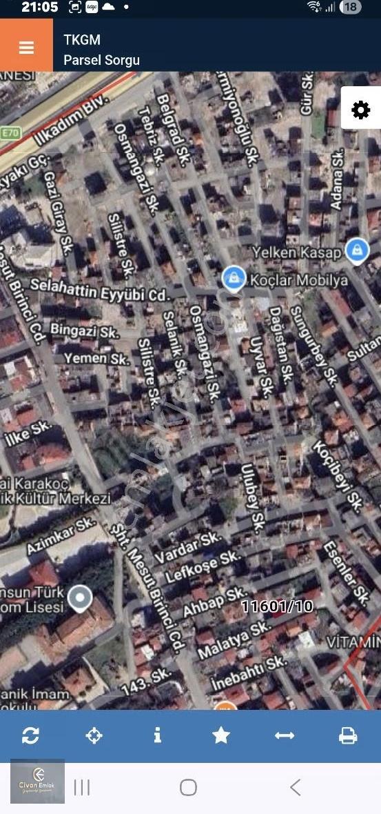 Teknepınar - Gaziosmanpaşa'da Bitişik Nizam 109 M2 Arsa - Görsel 8