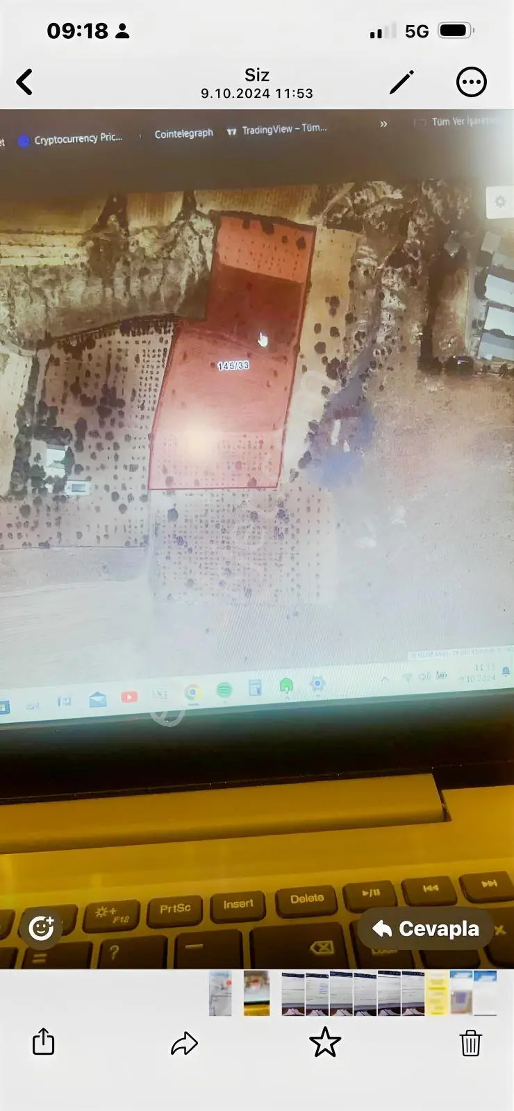 Bedirkent Mah. İmara Yakın Satılık 1032 M2 Hisseli Arsa