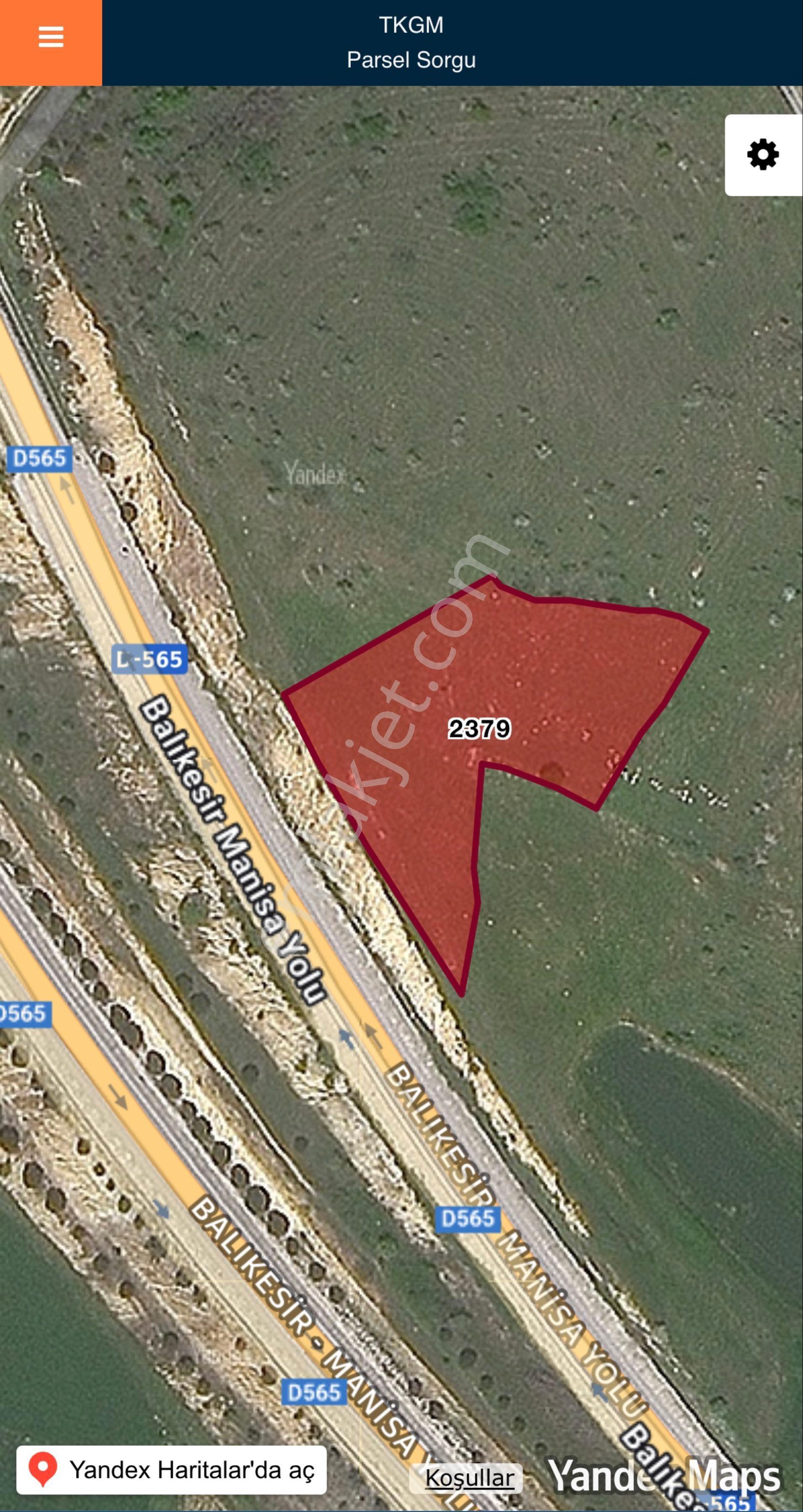 Balcity - Altıeylül 3.900 M2 Otoyola Cephe Gölet Manzaralı Tarla - Görsel 5