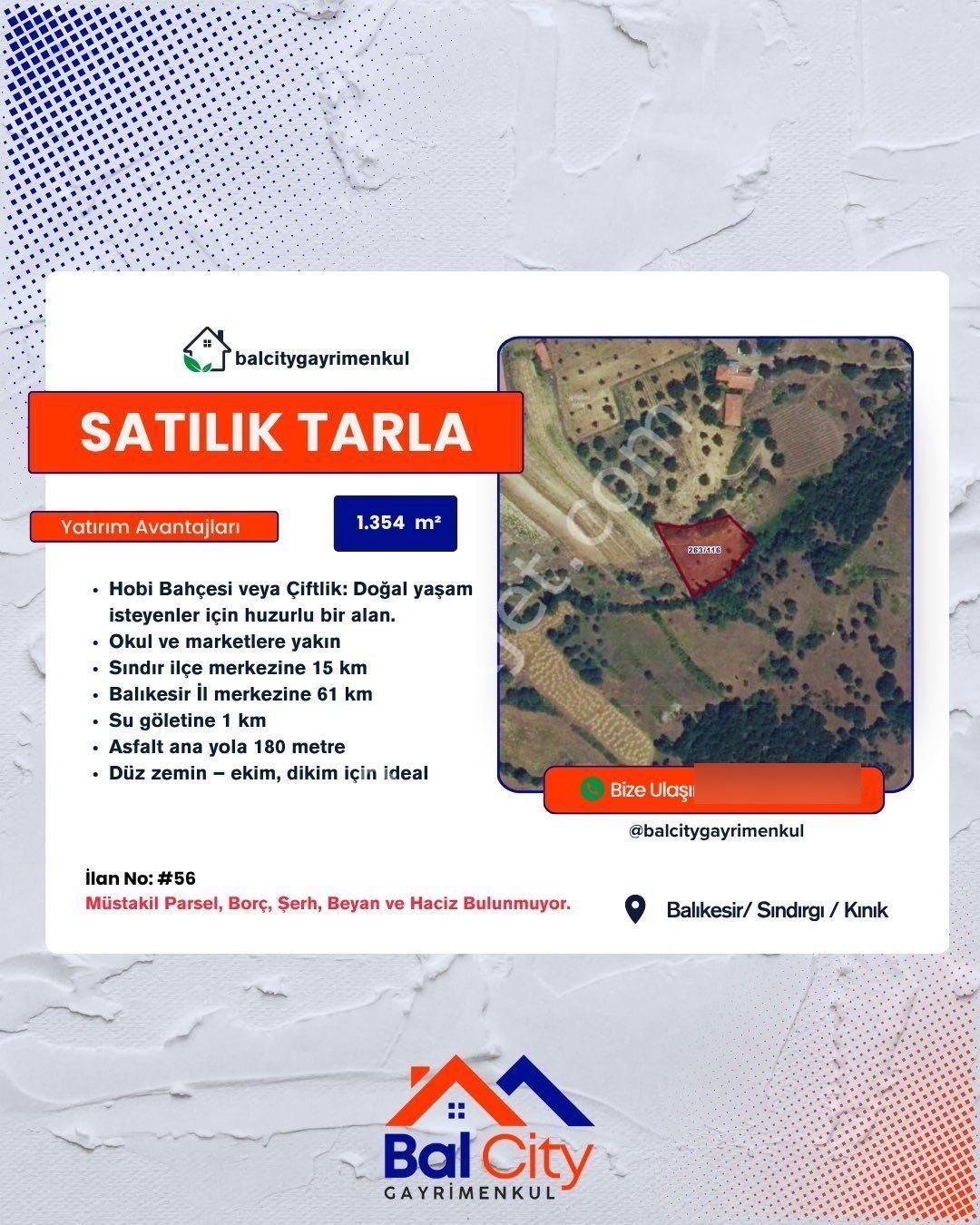 Balcity'den Balıkesir Sındırgı’da Baraja Komşu Yola Cephe Yatırım Fırsatı - Görsel 2