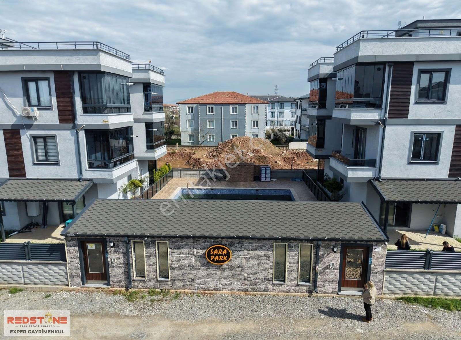 Karasu Da Havuzlu Sitede Müstakil Bahçeli 1+1 Satılık Daire - Görsel 35
