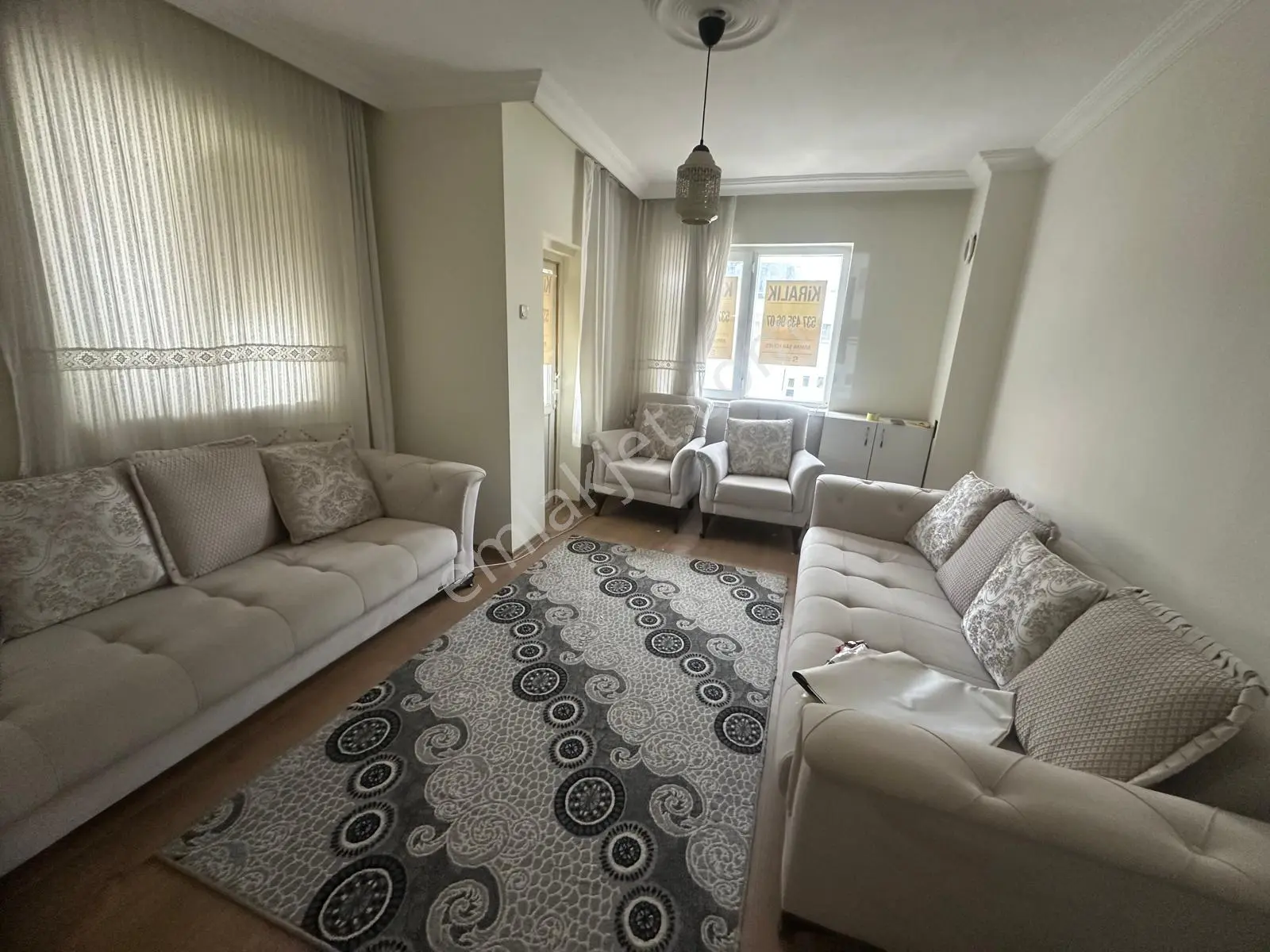 Alanya Güllerpınarı Mah.denize 50 Mt.eşyalı Kiralık 2+1 Daire - Görsel 3