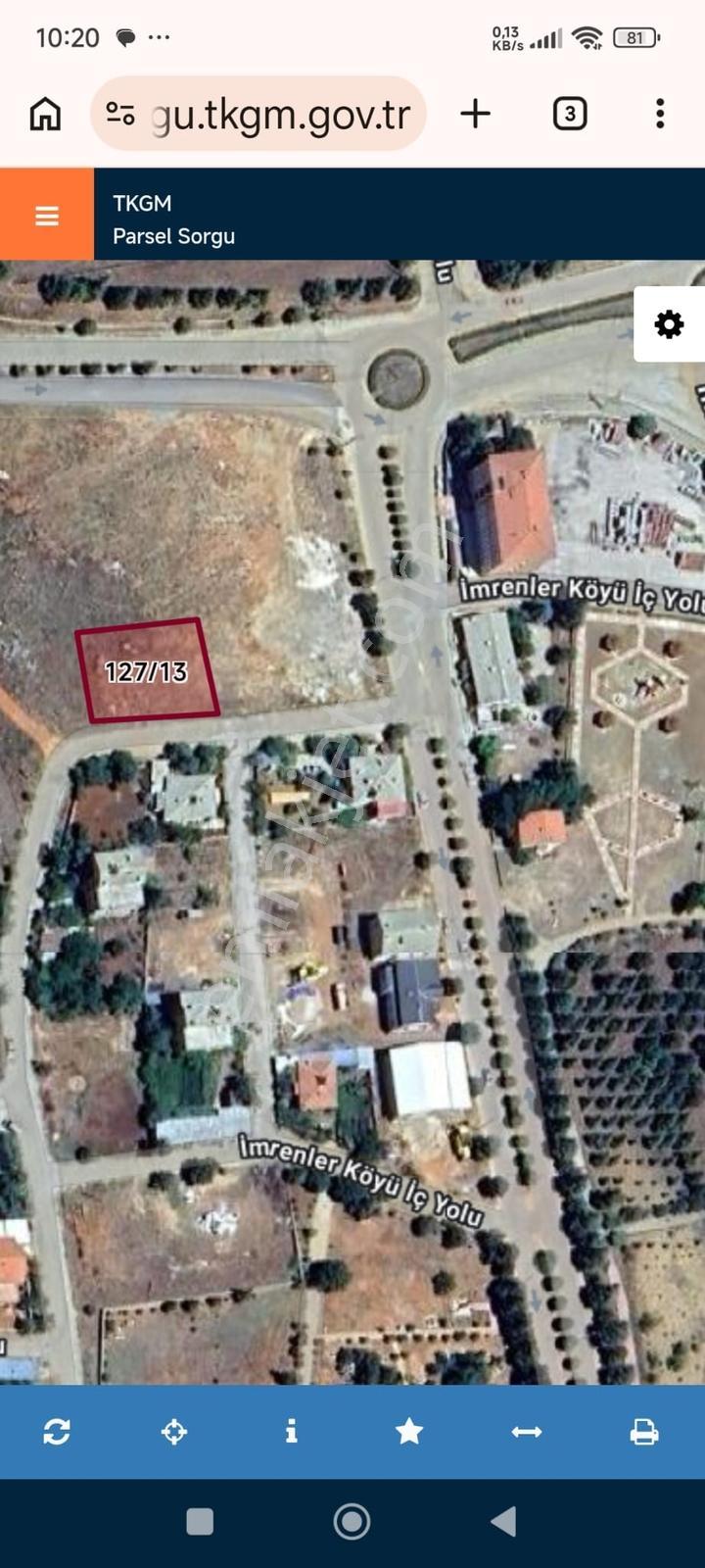 Konya Hüyük İmrenler Mahallesinde Satılık Arsa Müthiş Lokasyonda