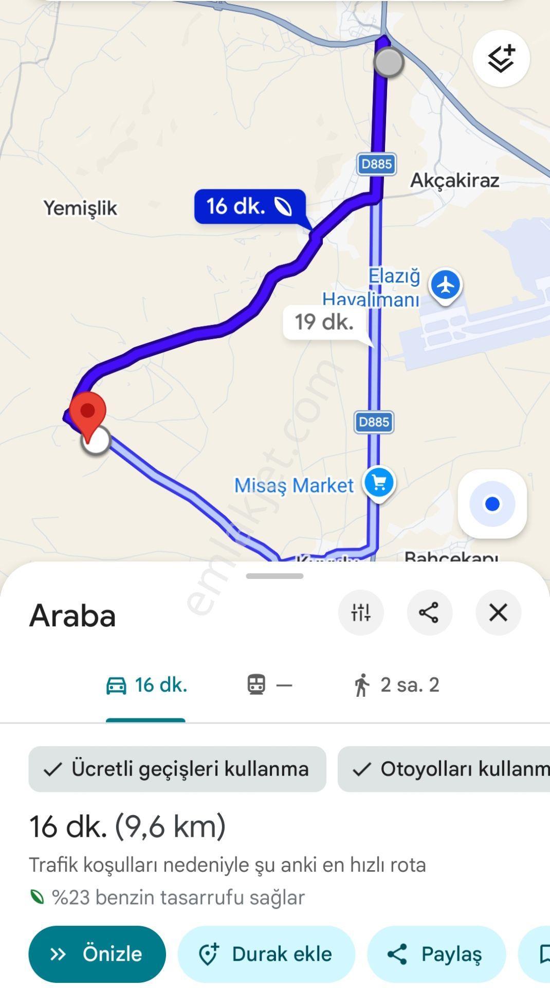 Harzem Gayrimenkulden Sarıyakup Köyünde Satılık Tarla - Görsel 4