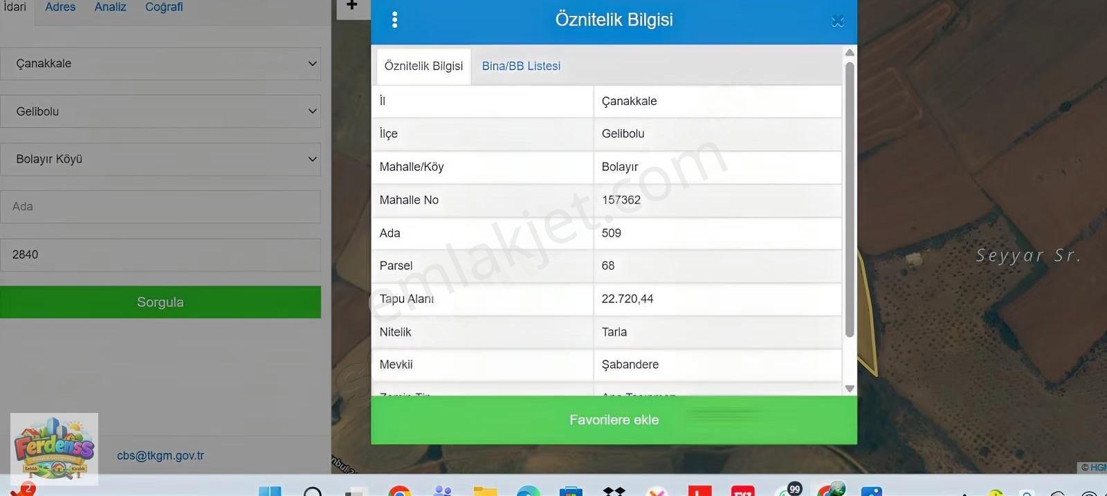 Çanakkale/gelibolu/bolayır Tek Tapu Tarla 22.720 M2 Satılıktır. - Görsel 24