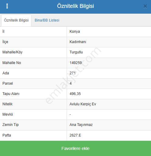 Kadınhanı Turgutlu'da 3 Kata İmarlı Uyguna Arsa - 496,40m² - Görsel 2