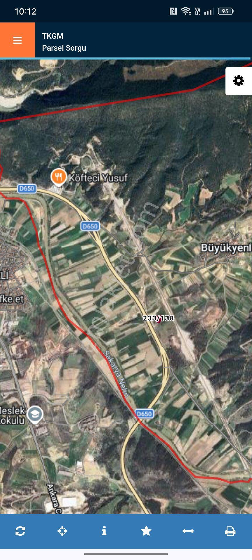 Bilecik Osmaneli Büyükyenice Satılık Tarla 1773mk Acillll Satılık - Görsel 8