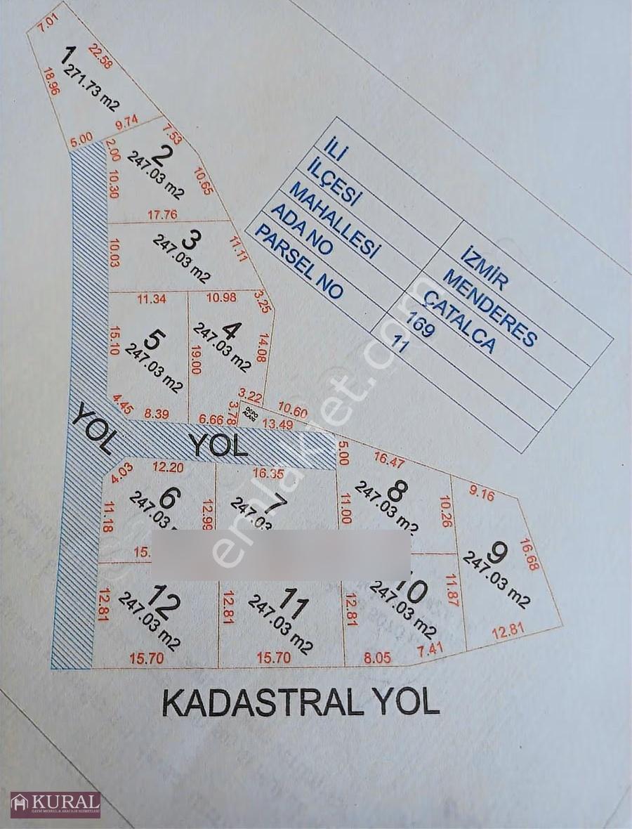 İzmir Menderes Çatalcada Elektrik Sulu Tapudan Satışlı Bahçeler - Görsel 7