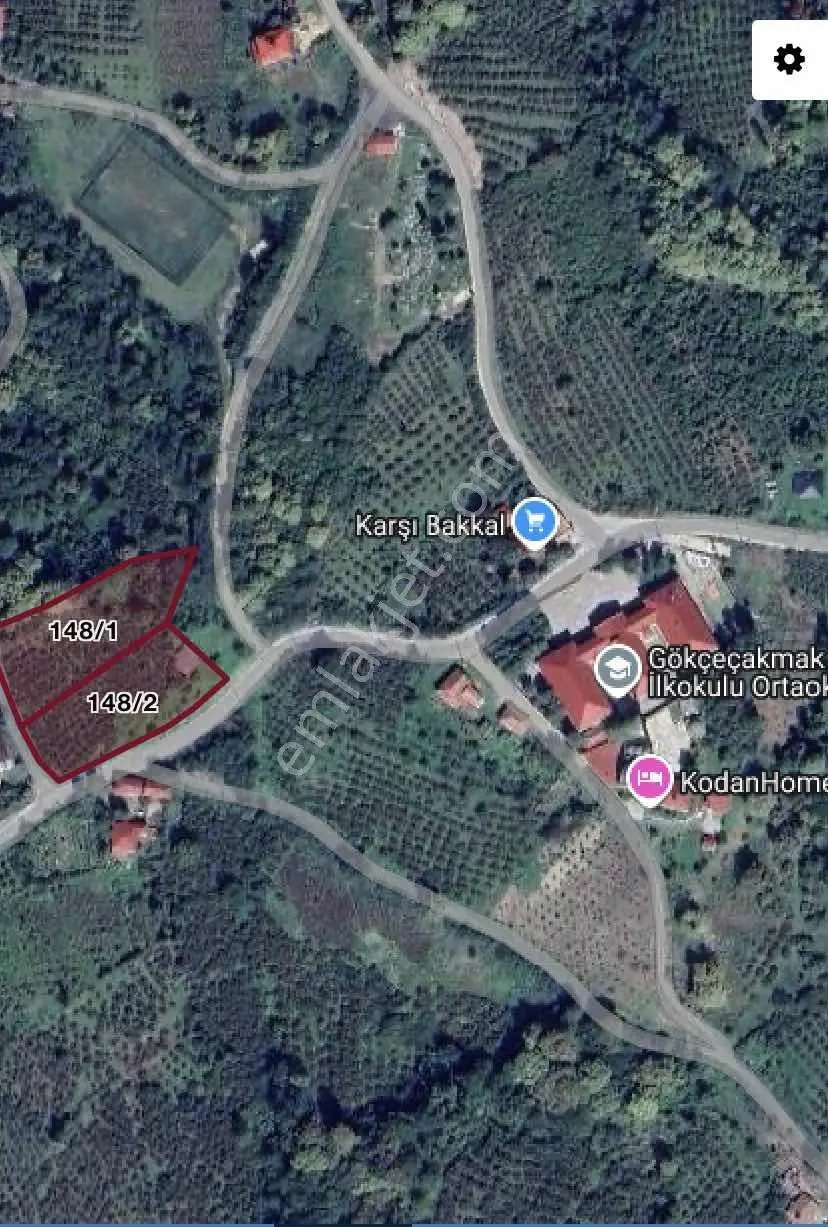 Lerox Uçar Caner'den Çarşamba Gökçeçakmakta 6.369m2 Fındıklık