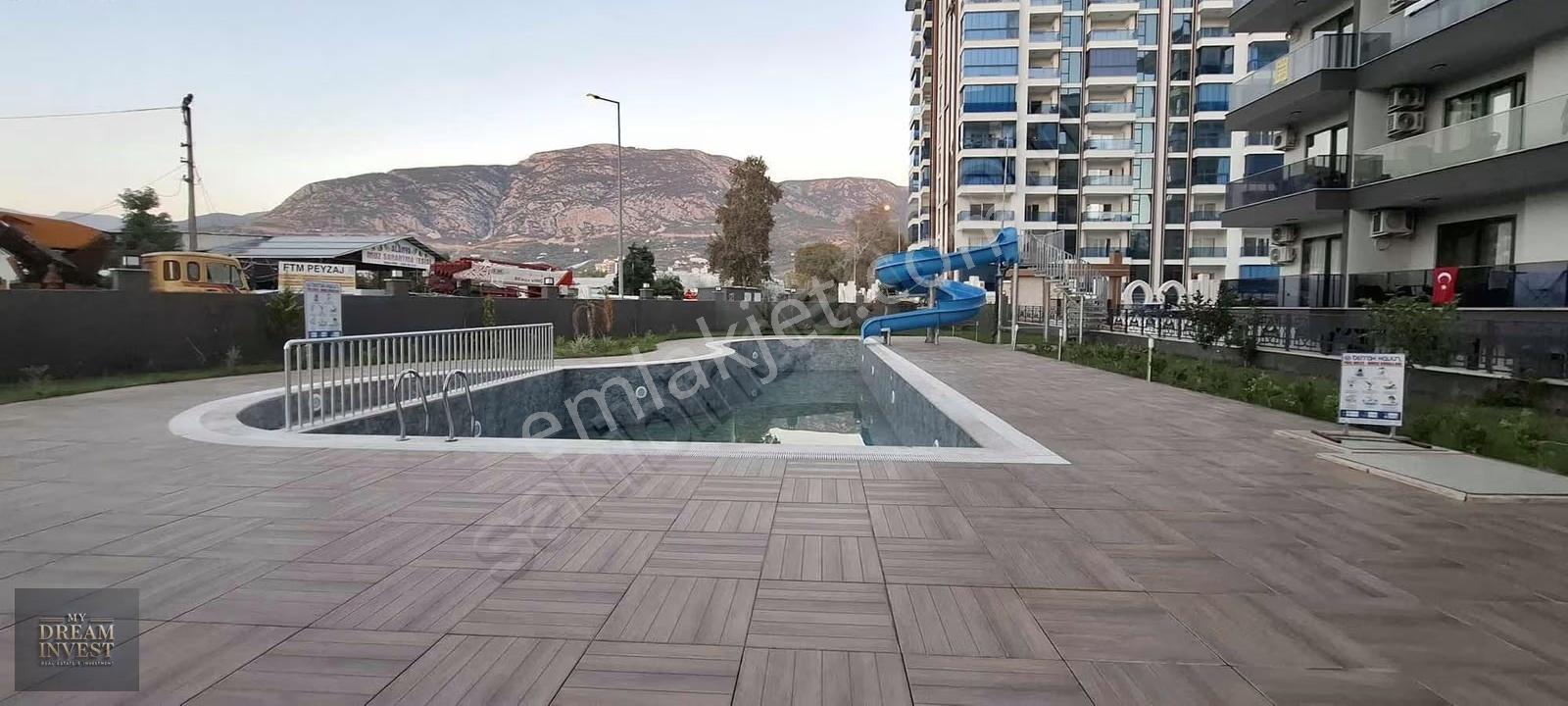 Mahmutlar Deniz Manzaralı 3+1 Eşyasız Dublex Daire - Görsel 18