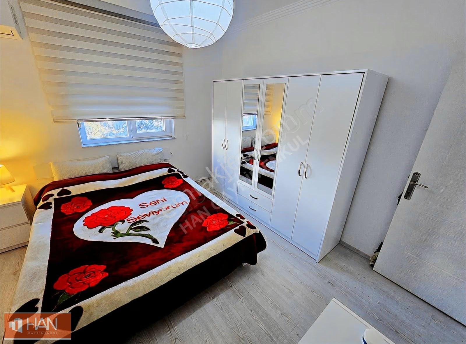 Ru/en Antalya Merkezde Full Eşyalı 2+1 Kiralık(аренда Кв.с Меб) - Görsel 16