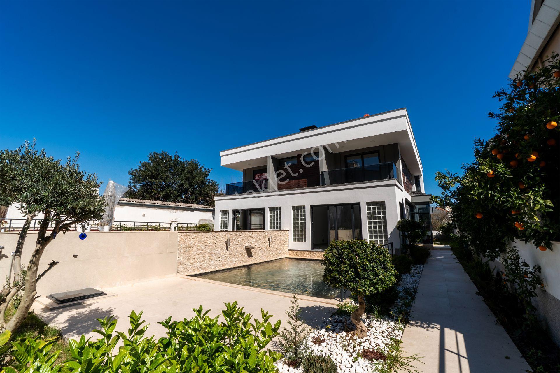 Kemer Merkezde Tek! Satılık Lüks İkiz Villa/de - Görsel 33