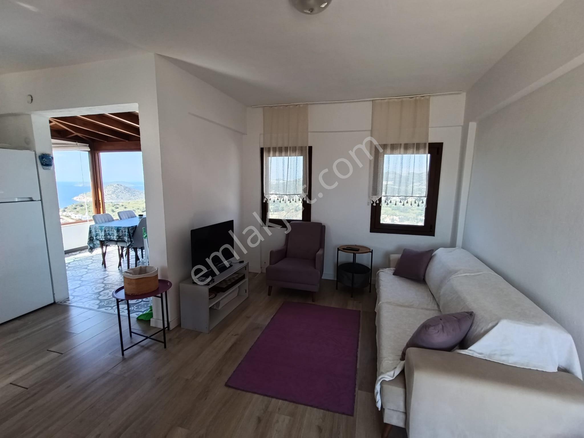 Gümüşlükte Özel Kum Plajlı Sitede Deniz Manzaralı Satılık Villa - Görsel 8