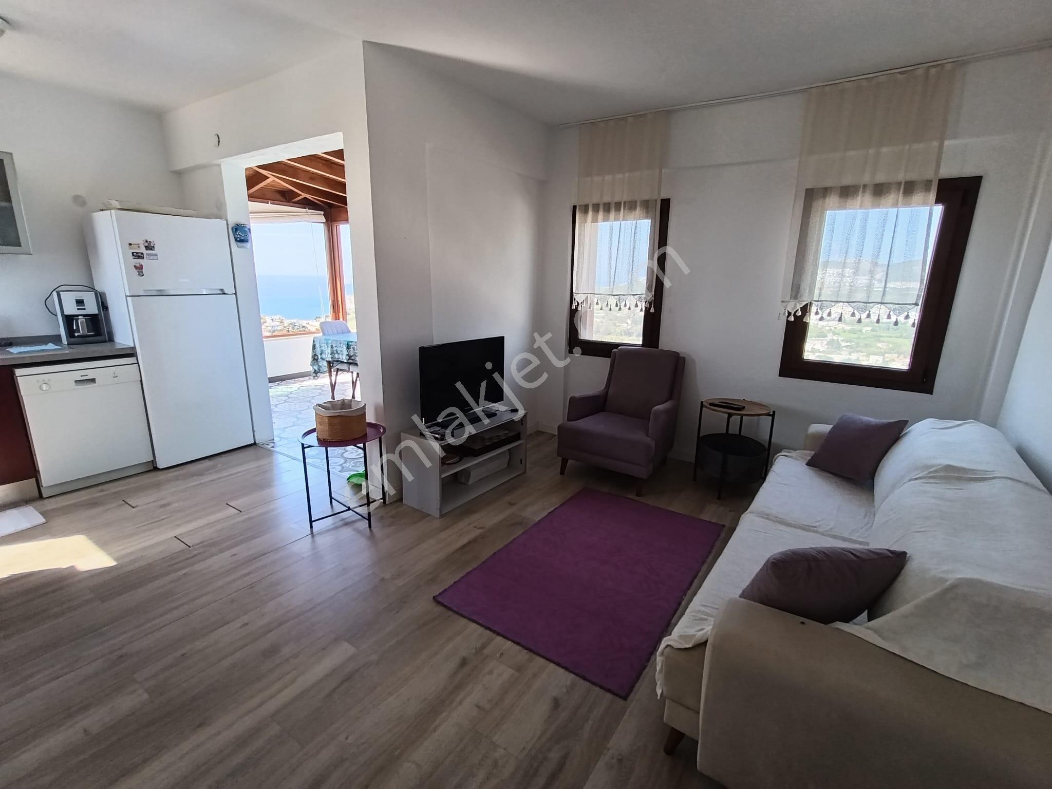Gümüşlükte Özel Kum Plajlı Sitede Deniz Manzaralı Satılık Villa - Görsel 6