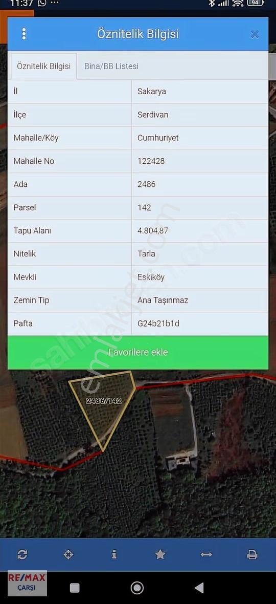 Serdivan Kazımpaşada İmar Sınırında Satılık Tarla - Görsel 19
