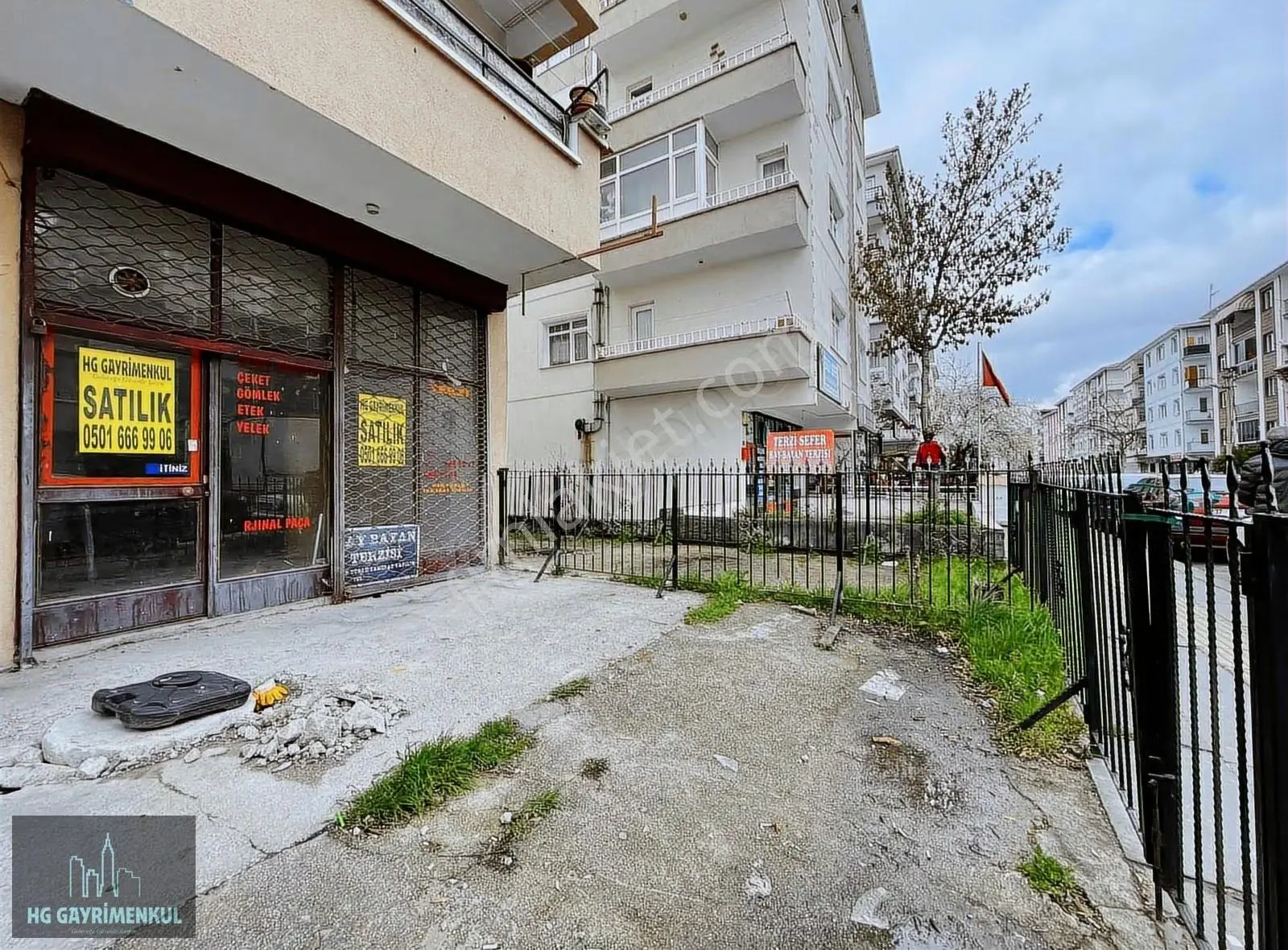 Hg.'den Plevne Mh.'de Cadde Üzerin'de 45 M2 Satılık Dükkan !!! - Görsel 2