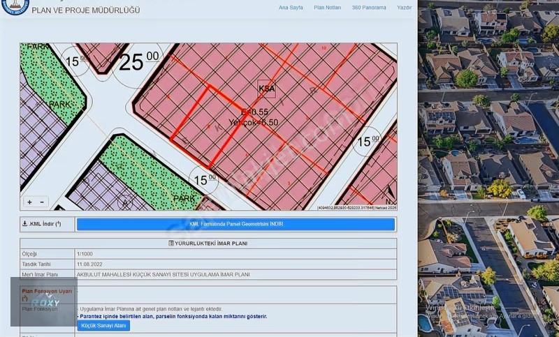 Roxy Group'tan Körkün Sanayi Sitesinde Fırsat İmarlı Arsa! ! ! - Görsel 8