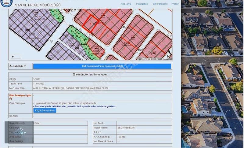 Roxy Group'tan Körkün Sanayi Sitesinde Fırsat İmarlı Arsa! ! ! - Görsel 2
