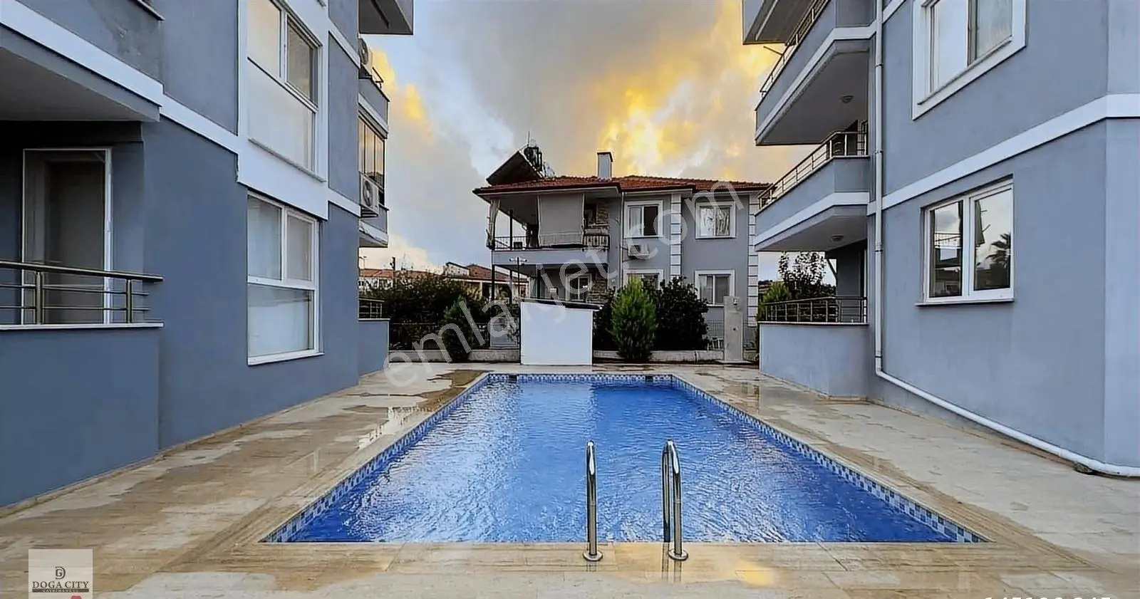 Doğa City'den Altıntas'ta 2+1 Havuzlu Eşyalı Satılık Daire