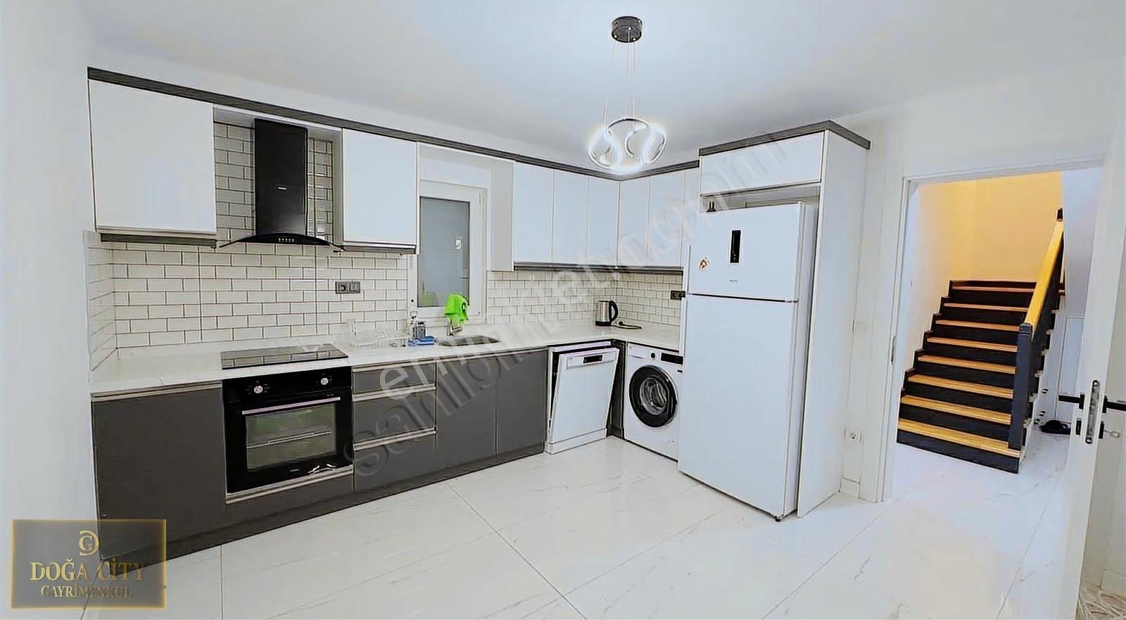 Eska,da Deniz Manzaralı Havuzlu, Eşyalı 2+1 Doublex Villa - Görsel 14