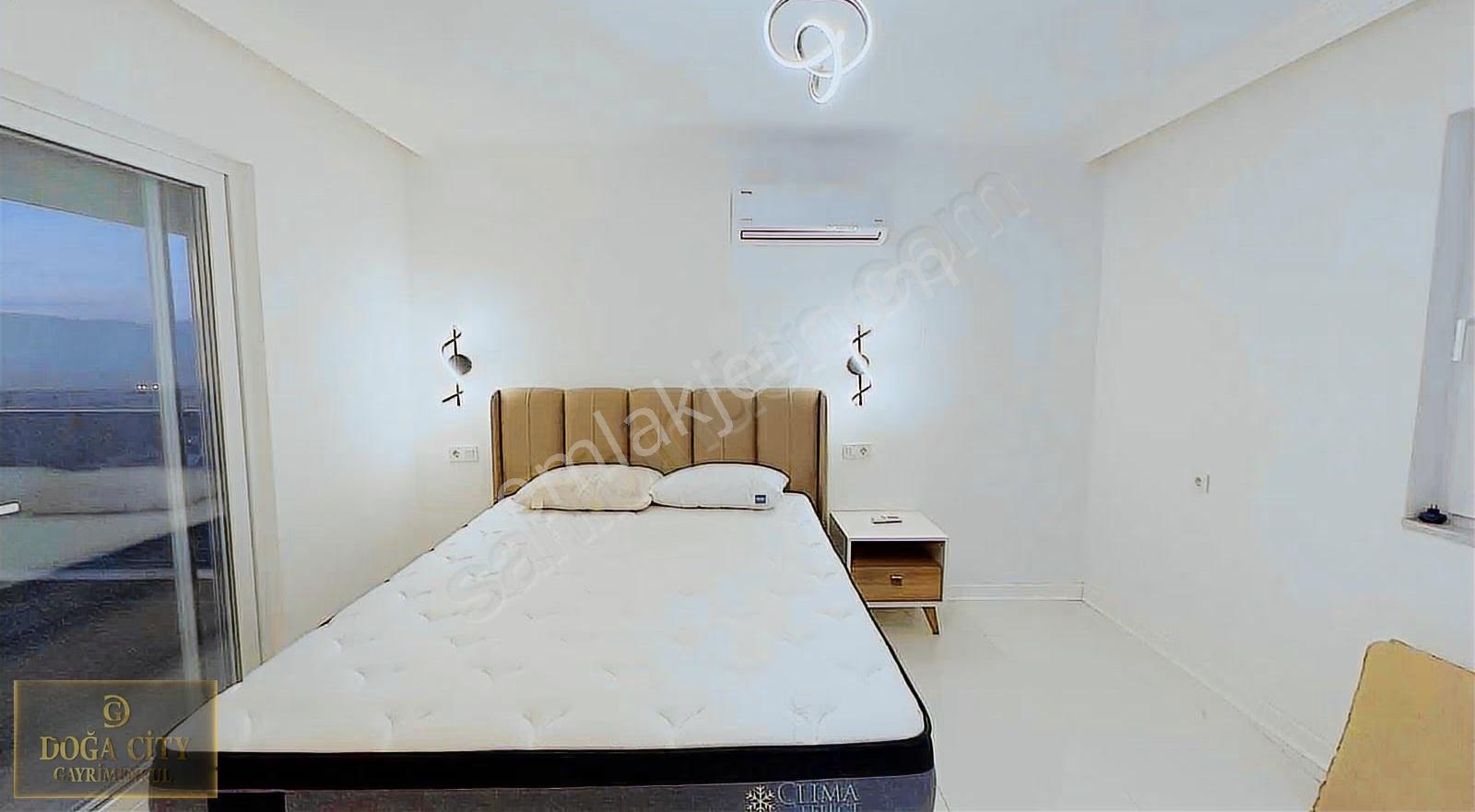 Eska,da Deniz Manzaralı Havuzlu, Eşyalı 2+1 Doublex Villa - Görsel 19