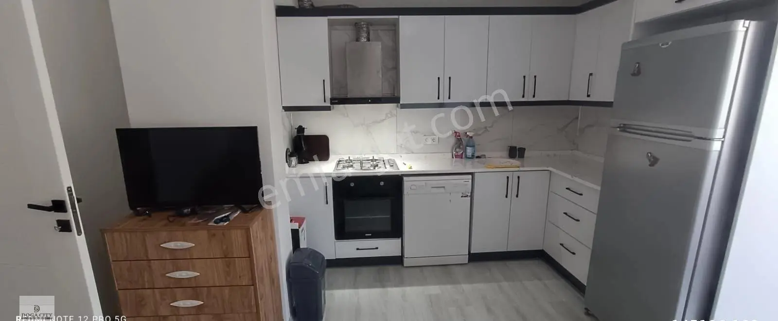 Muğla Dalaman Havalimanı Yol Üstü Full Eşyalı Satılık 1+1 Ler
