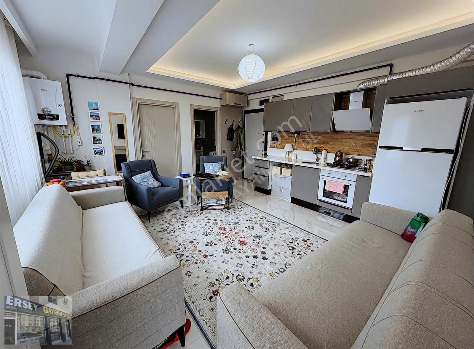 Ertuğrulgazi'de 3 Kat Satılık Lüks 1+1 Daire (55m², - Görsel 2