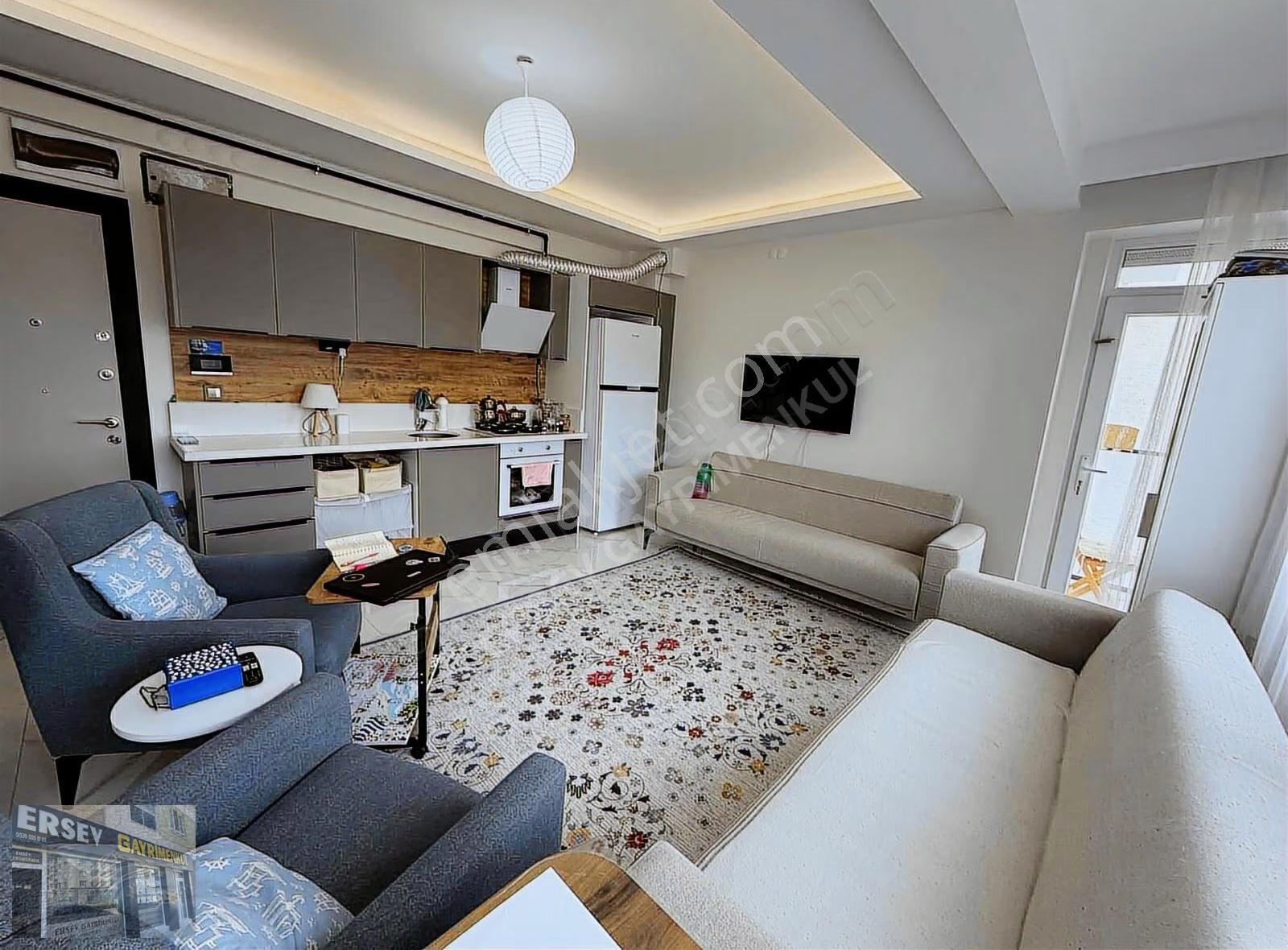 Ertuğrulgazi'de 3 Kat Satılık Lüks 1+1 Daire (55m², - Görsel 8