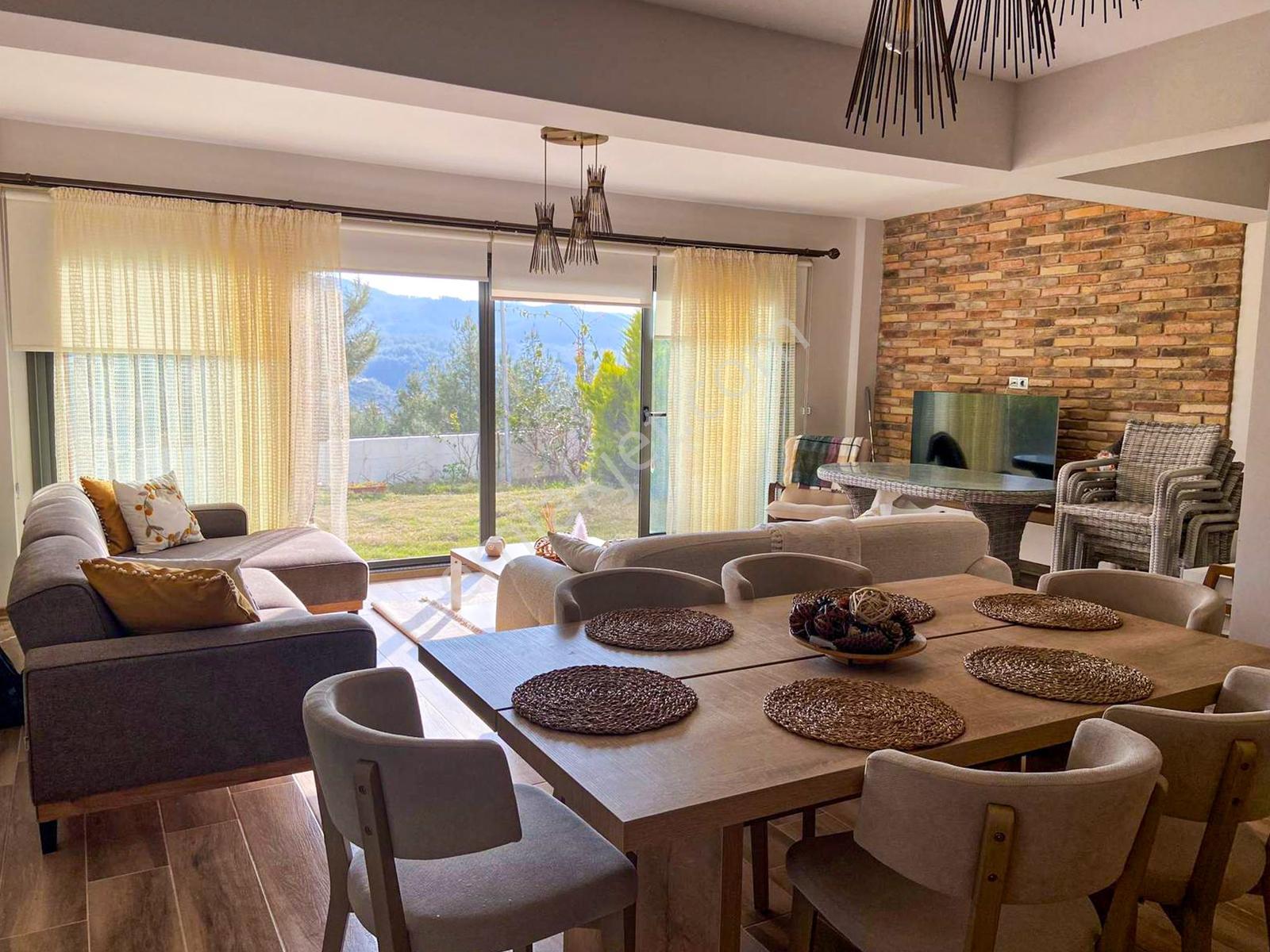 Muğla Ula Çıtlık Mevkii Eşyasız Kiralık Modern 3+1 Müstakil Ev - Görsel 2