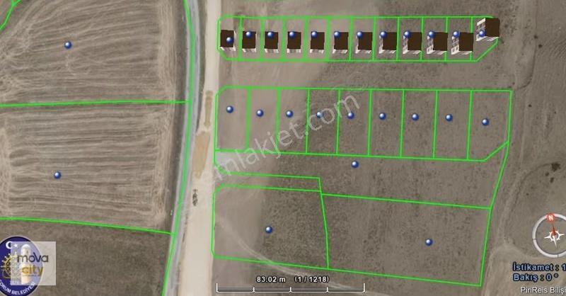 Kuruçay Da 3 Kat İmarlı 578 M2 Satılık Arsa