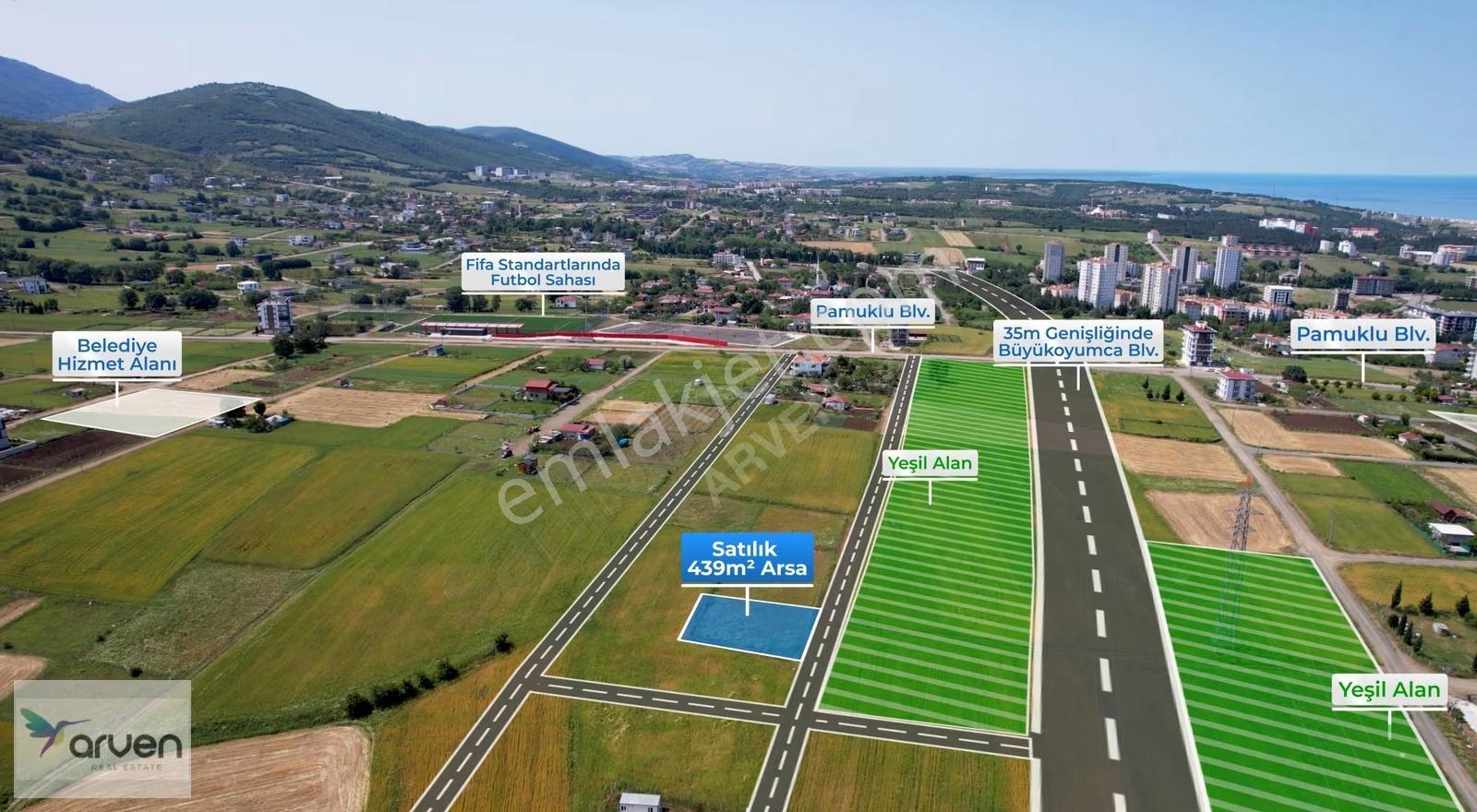 Bulvara Cephe , 5 Kata İmarlı , Zeminden Deniz Manzaralı Arsa - Görsel 13