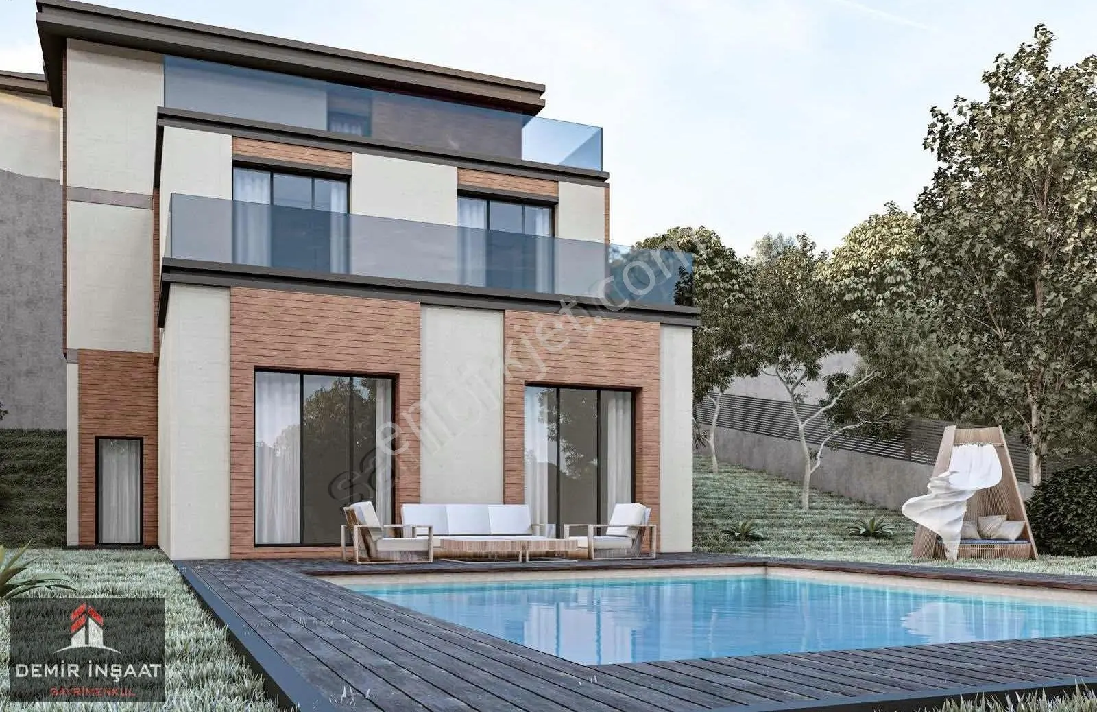 Arnavutköy Durusu Park İçerisinde Müstakil Bahçeli Aplus Villa - Görsel 3