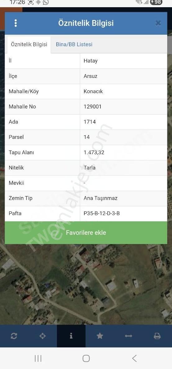 Arsuz Konacık Ta Denize Sıfır Satılık Parseller - Görsel 2