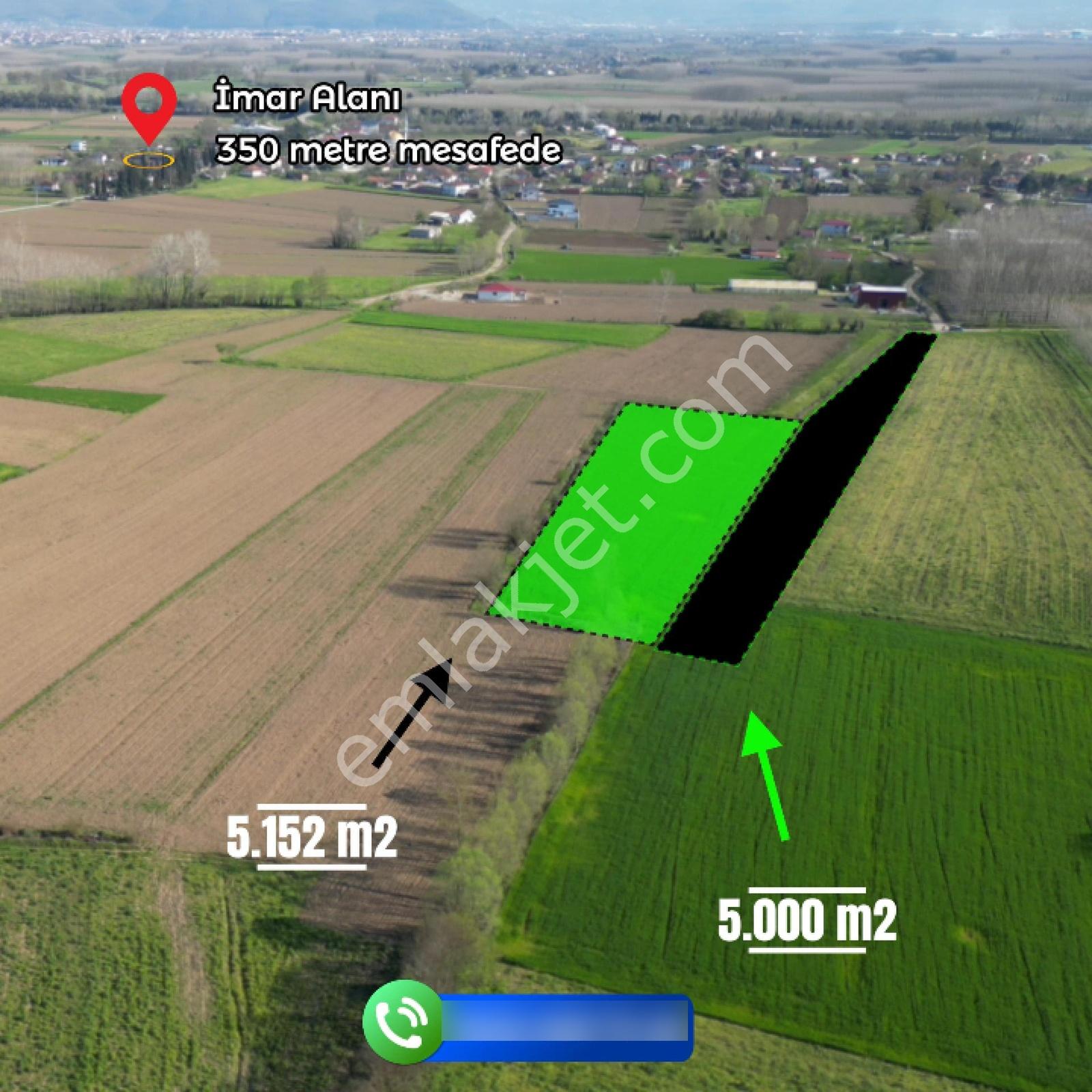 Uzunçınar'da Satılık 5.152 M2 Yatırımlık Tarla - Görsel 2