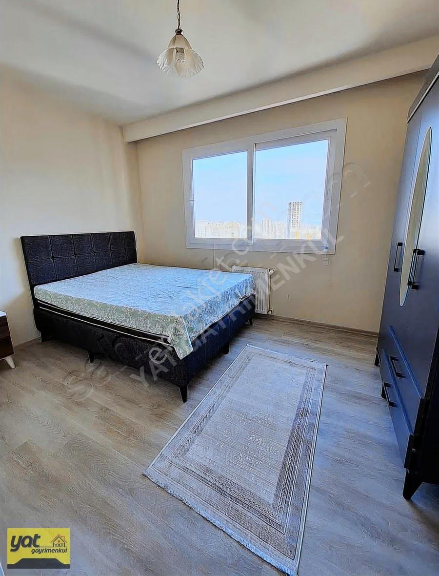 Çiftlikköy'de Havuzlu, Eşyalı 1+1 Kiralık Daire - Görsel 14