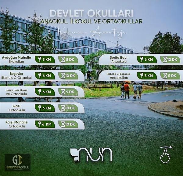 Nun Hılls İnşaata Hazır, Yatırım Güvenceli, Premium Villa Arsa - Görsel 23
