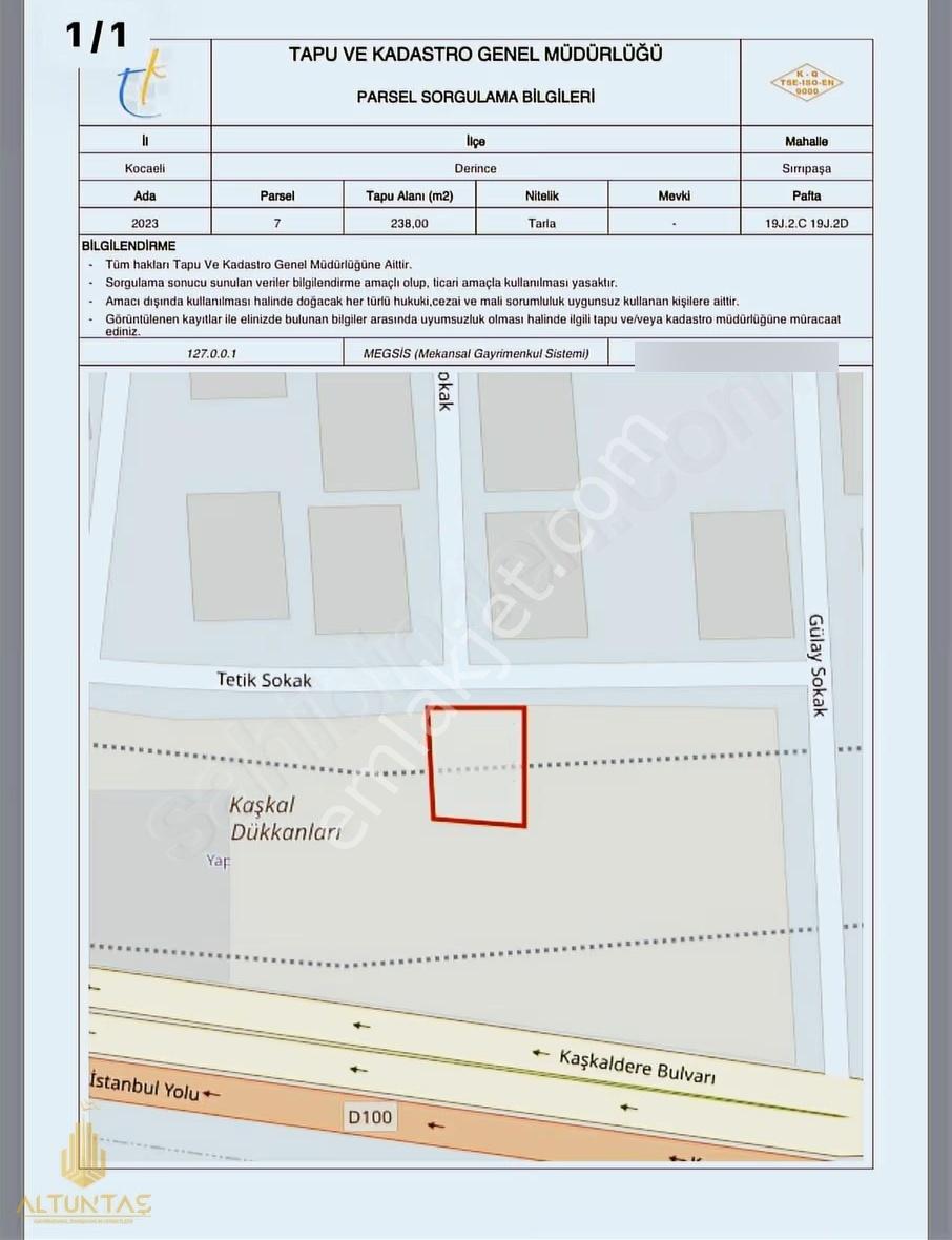 E-5 Cepheli 606 M² Ticaret İmarlı Derincede Kaçırılmaz Fırsat! - Görsel 8
