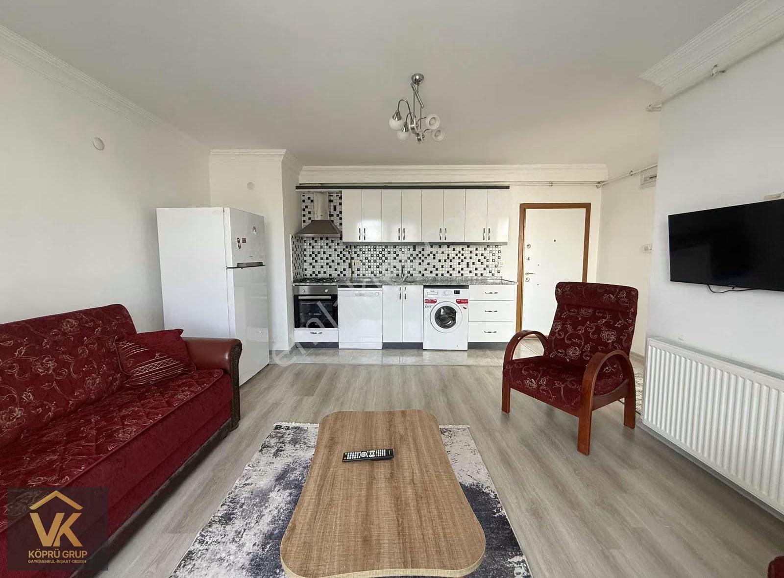 Vk Köprü Gruptan Kiralık Ulaşıma Yakn Cambalkon Eşyalı 1+1 Daire - Görsel 3