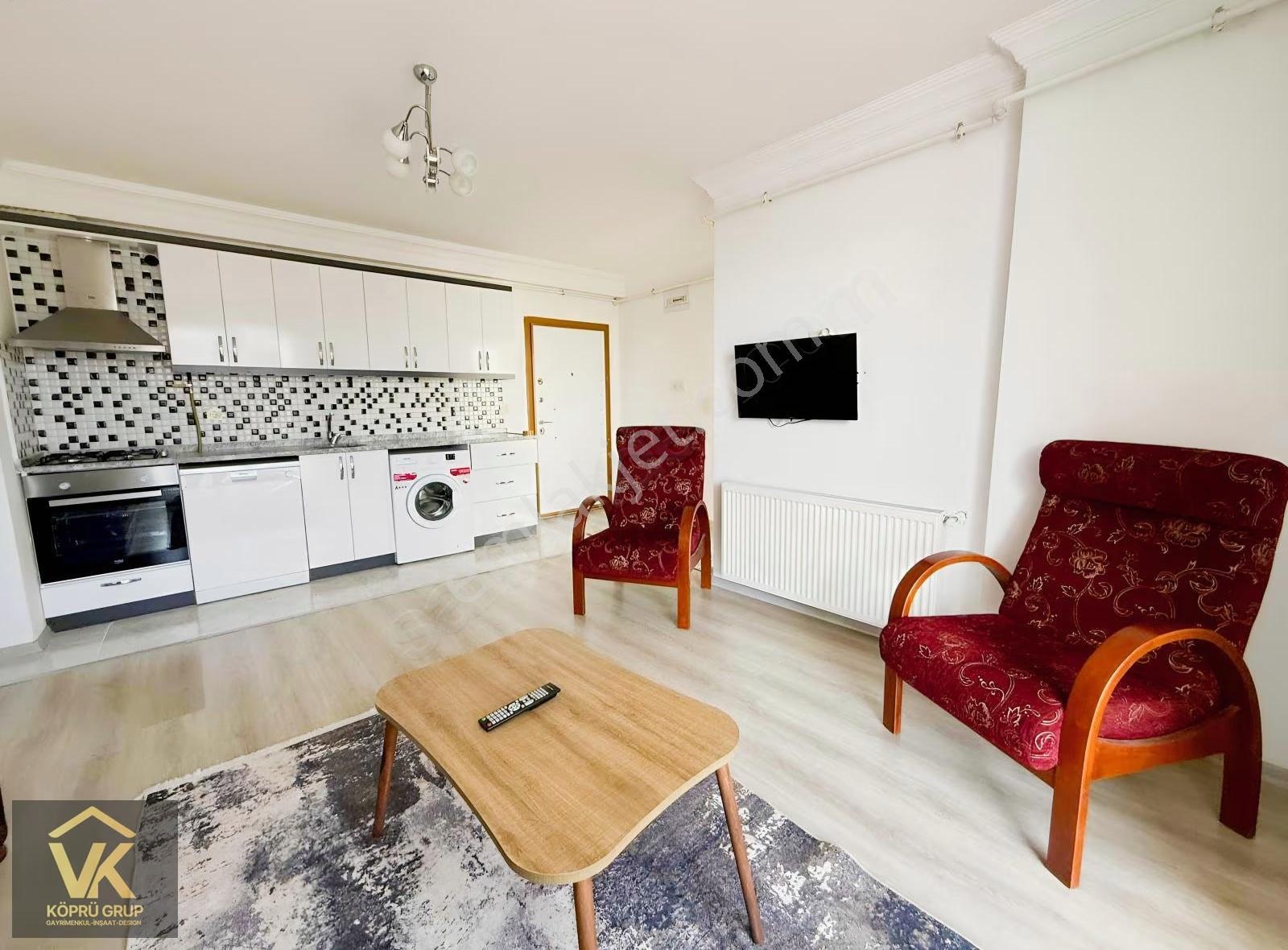 Vk Köprü Gruptan Kiralık Ulaşıma Yakn Cambalkon Eşyalı 1+1 Daire