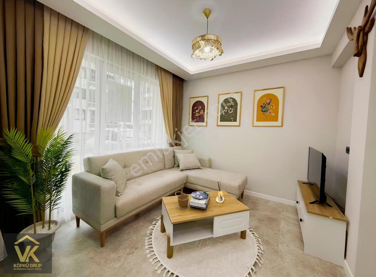 Vk Köprü Grup'tan Kiralık Eşyalı 1+1 Özel Dizayn Depozitosuz - Görsel 28
