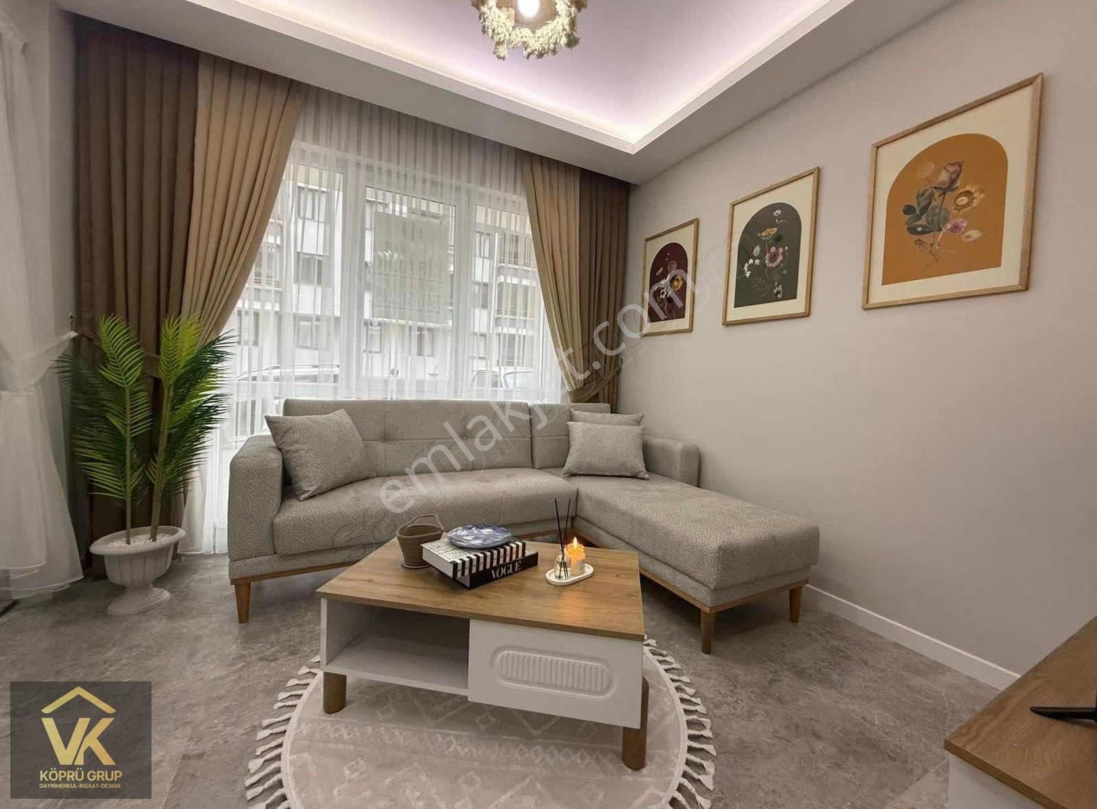 Vk Köprü Grup'tan Kiralık Eşyalı 1+1 Özel Dizayn Depozitosuz - Görsel 20