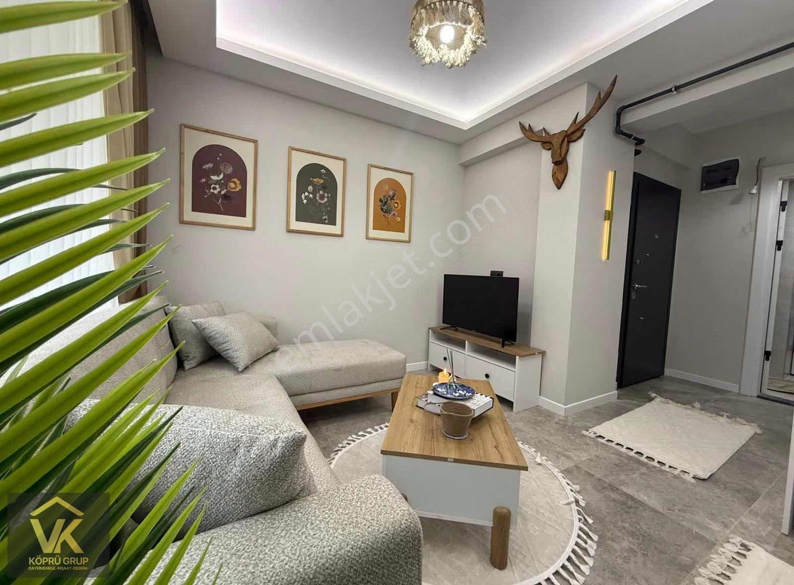 Vk Köprü Grup'tan Kiralık Eşyalı 1+1 Özel Dizayn Depozitosuz - Görsel 3