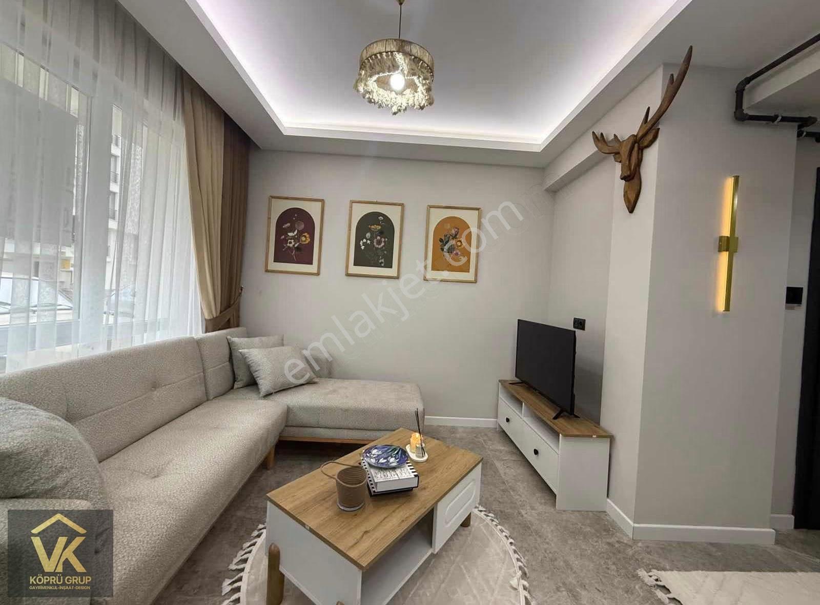 Vk Köprü Grup'tan Kiralık Eşyalı 1+1 Özel Dizayn Depozitosuz - Görsel 11