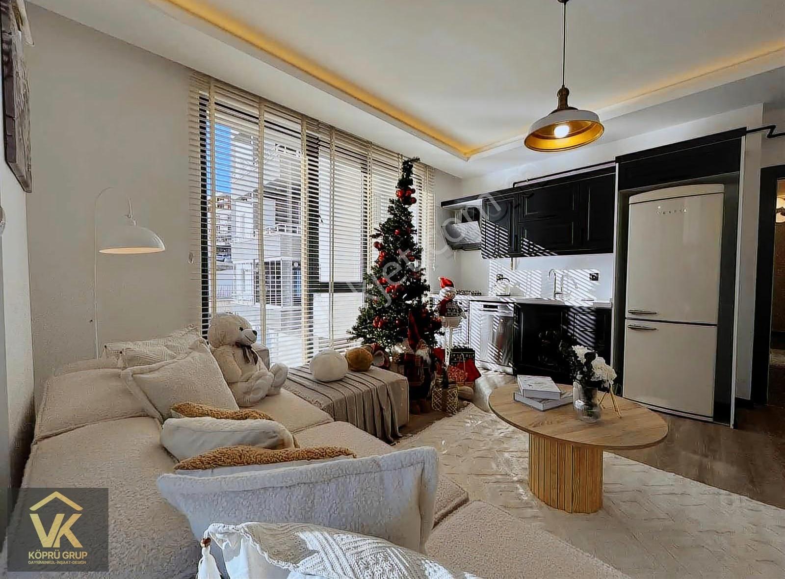 Vk Köprü Grup'tan Kiralık- Cambalkonlu- Eşyalı Özel 1+1 Daire - Görsel 18