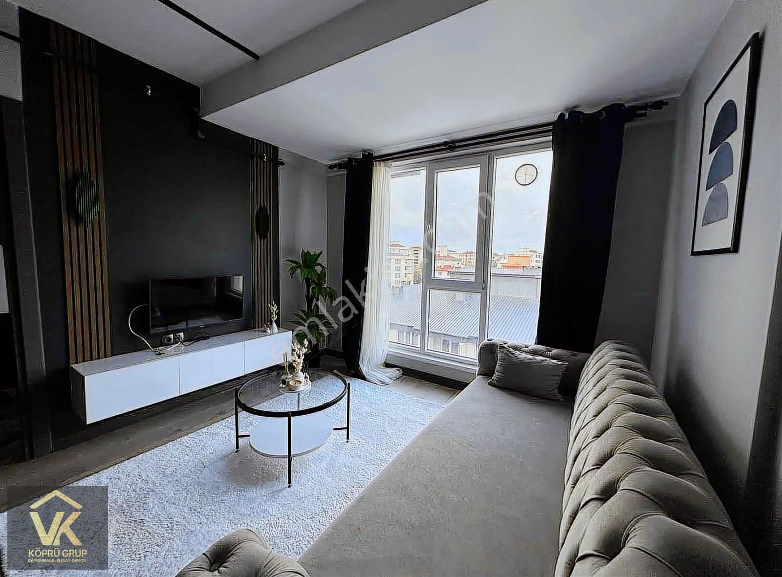 Vk Köprü Grup'tan Kiralık Deniz Manzaralı Eşyalı 1+1 Daire
