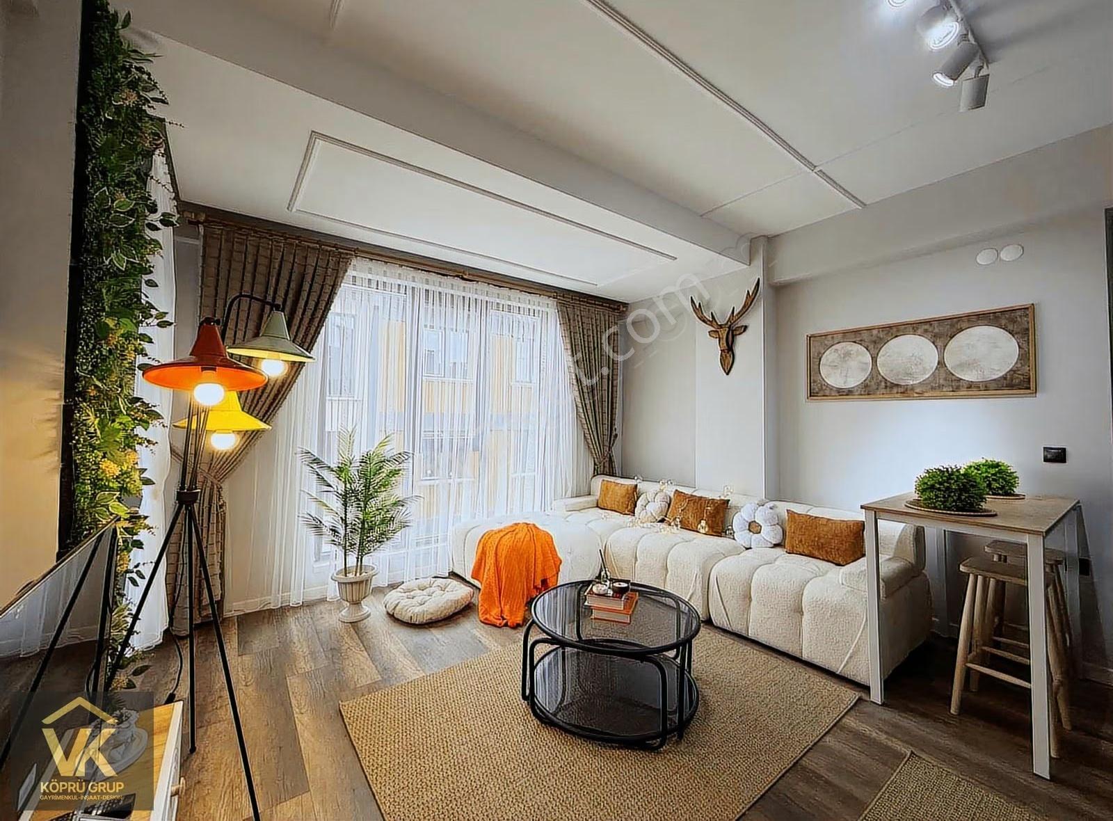 Vk Köprü Grup'tan Satılık Sıfır Eşyalı Deniz Manzaralı 1+1 Daire - Görsel 17
