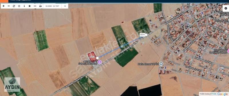 Aydın Satıyor'dan Caddeye 1 Parsel 6220m2 Müstakil İmarlı Arsa - Görsel 2