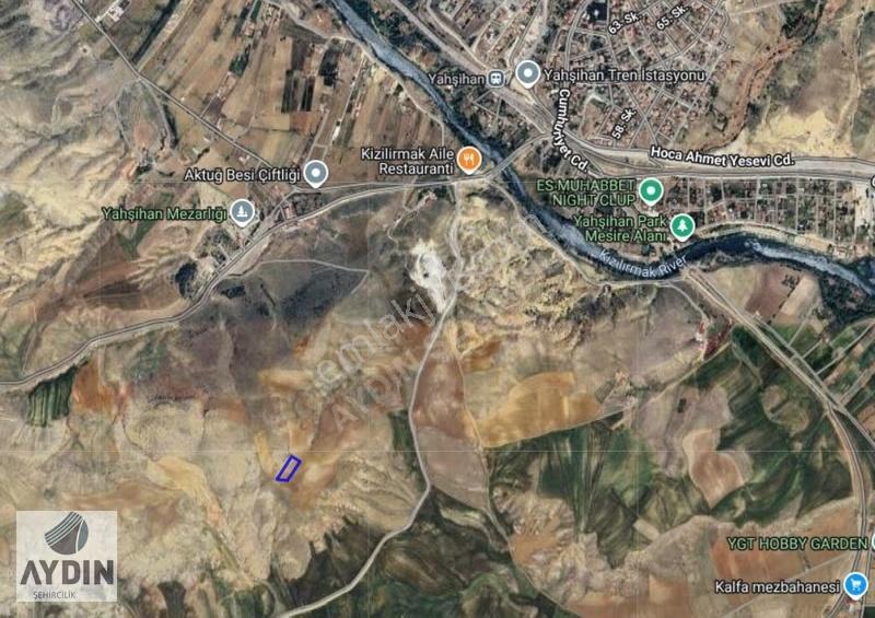 Aydın Satıyordan Kırıkkale Yahşihan'da 3.085 M2 İmarlı Arsa